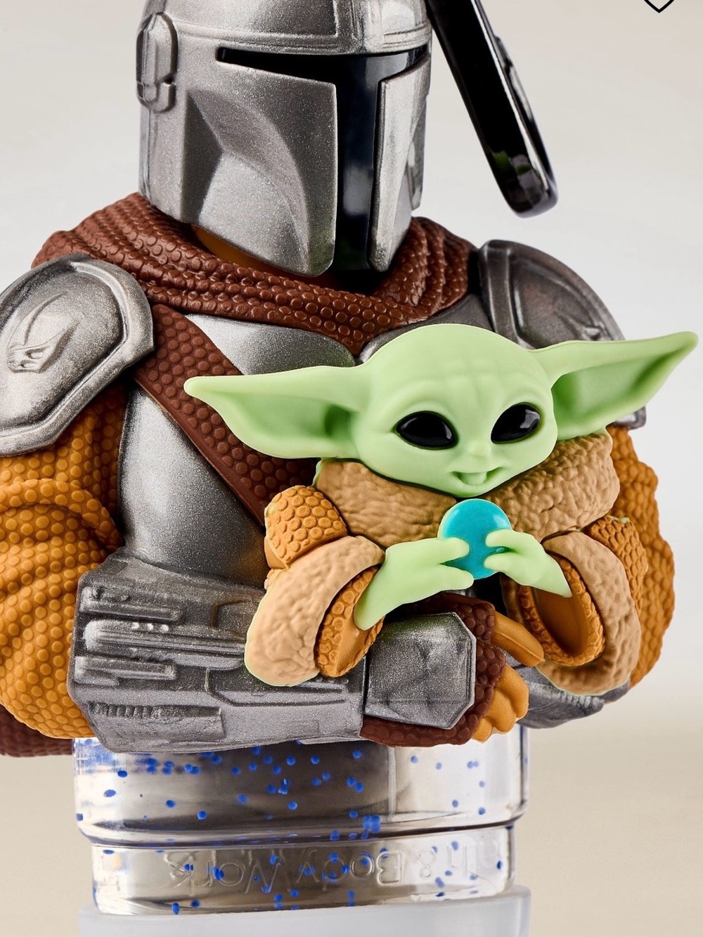 Bath & Body Works Grogu & The Mandalorian hand sanitizer holder - Picture 2 of 5
